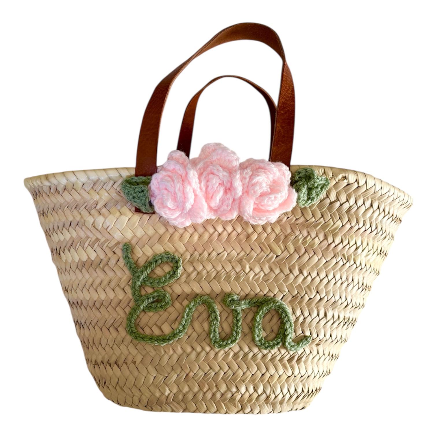 Panier en fibres naturelles personnalisé pour enfants – Image 3