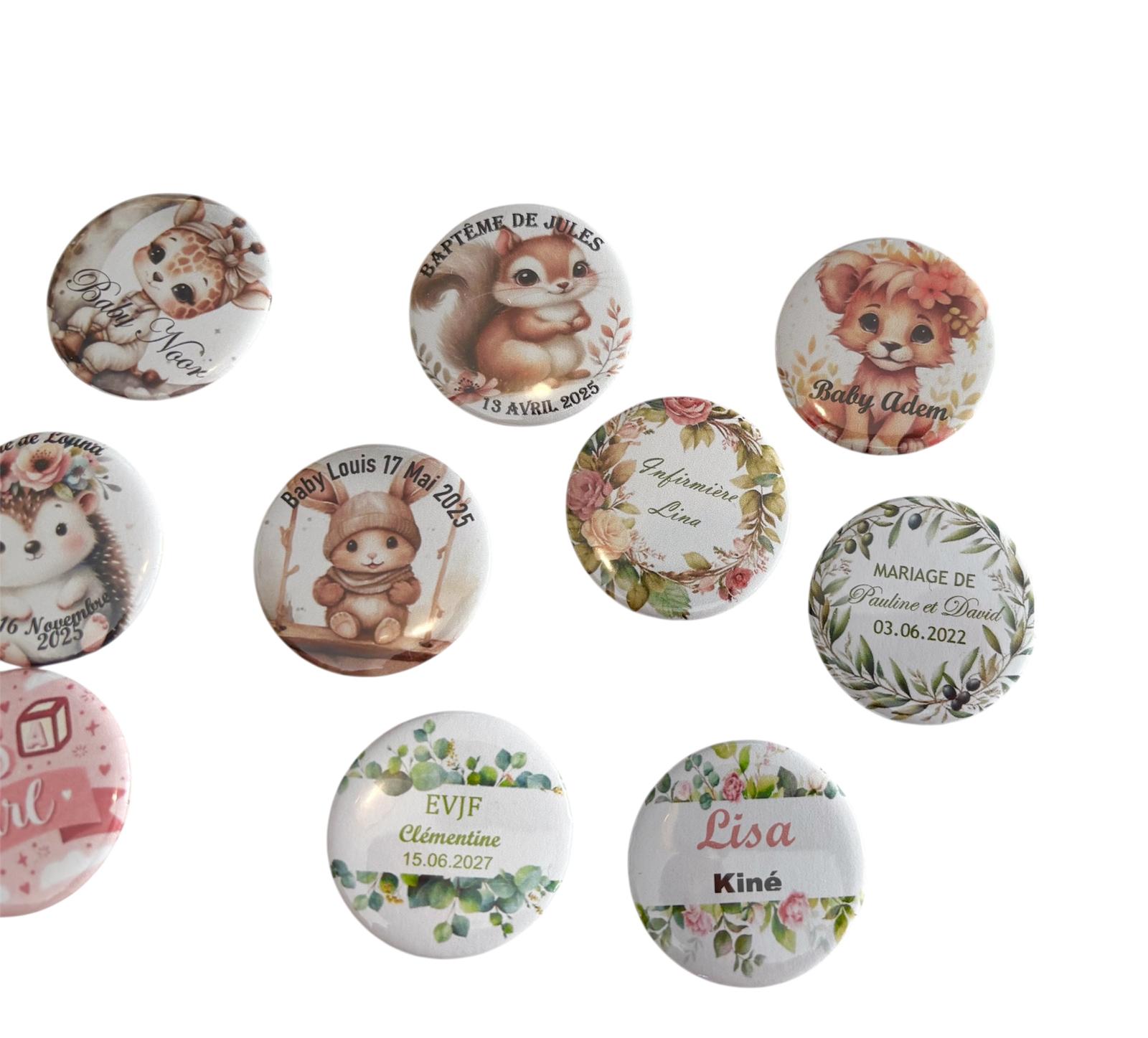 Badges personnalisés 44 mm – Image 3